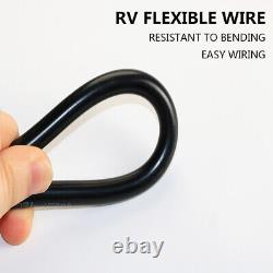 100M 0.3-2.5mm² PVC Insulated Flexible RV Electrical Cable Stranded Copper Wires