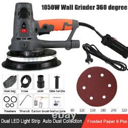 1050W Electric Wall Grinder LED lighting Strip Speed Adjustable Grindin Machine