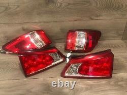 11-2013 Lexus Is350 Is250 Rear Taillights Led Taillight Light Inner Outter 4 Oem