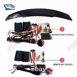 12V Power Electric Motor Car Rear Wing Spoiler Lift Up Down For Nissan 350Z