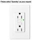 15 Amp 20 Amp Gfci Outlet Receptacle Non-tamper-resistant Etl Listed With Plate