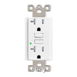 20 Amp GFCI Outlet Receptacle Ground Fault Circuit Interrupter Non-TR Indoor ×20