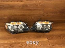 2006-2008 Bmw E65 E66 B7 750 760 Left & Right Hid Xenon Headlight Lights Set Oem