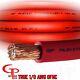 25 Ft True Awg 1/0 Gauge Ofc Copper Red Power Wire Ground Cable Gp Car Audio Usa