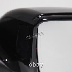 2x L+R Electric Fold Door Mirror WithAssist Light For Audi Q7 4LB 2010-2015 Heated