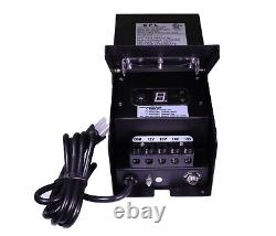 300 Watt Transformer Electric Power Pack AC Multi Tap Low Voltage Outdoor Black