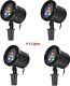 4x Pieces Lase Projector Christmas Lights For Home Garden Red Blue & Green