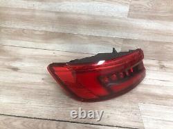 Audi Oem A4 S4 Rear Driver Side Taillight Taillamp Tail Light Lamp 2017-2019
