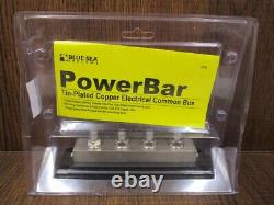 BLUE SEA SYSTEMS 2104 Power Bar Tin Plated Copper Electrical Common Bus