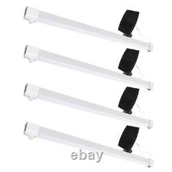 Commercial Electric Shop Light Integrated LED Solar Powered White (4-Pack)