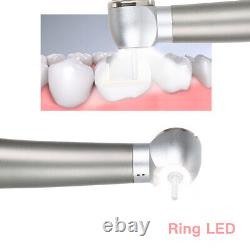 Dental E-generator Shadowless Ring LED High Speed Handpiece 4/2 Holes