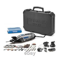 Dremel 4300-5/40 High Performance Rotary Tool Kit with LED Light- 5 Attachments