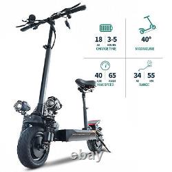 EScooter Electric 40MPH Top Speed with Seat 48V2000W Strong Power Motor Foldable