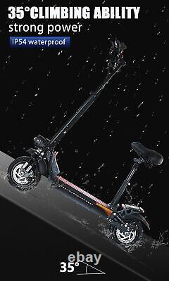 EScooter Electric 40MPH Top Speed with Seat 48V2000W Strong Power Motor Foldable