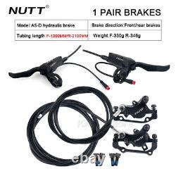 Electric Scooter 140 160 180mm Power-Off E-Bike Hydraulic Disc Brake Right Set
