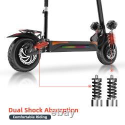 Electric Scooter Adults 2400W 48V 26AH Power Dual Disc Brake 40MPH 60miles Range