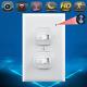 Functional Hardwired Electrical Wall Light Switch With Wifi 4k Uhd Nanny Camera