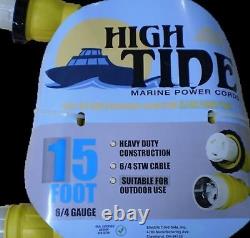 High Tide Marine 50 Amp 15 ft Shore Power Extension Cord (8518)