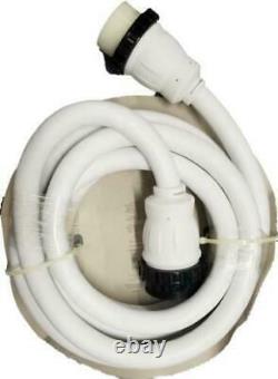 High Tide Marine 50 Amp 15 ft White Shore Power Extension Cord (8518W)