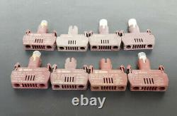 Lot Of 8 General Electric P9pdnv0 Lamp Holders / Pilot Light Power Modules, 380v