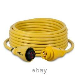 Marinco CS30-50 Power Products EEL Cordset, 30a 125v, Yellow, 50
