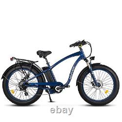 MaxFoot 750W Electric Bike Mountain Bicycle 48V 13Ah 264 Fat Tire City Ebike