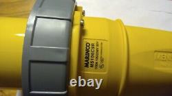 NEW Marinco Mennekes 100A Connector f/Inlet 120/208V M5100C9R Hubbell
