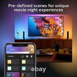 Philips Hue Play 2-pack Ecopack, Smart LED Lighting, Black, Power Adapter Includ