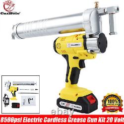 Power Electric Li-Ion Battery 20 Volt Lithium Ion Cordless Grease Gun 8500PSI US