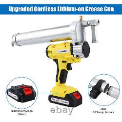 Power Electric Li-Ion Battery 21Volt Lithium Ion Cordless Grease Gun By CarBole