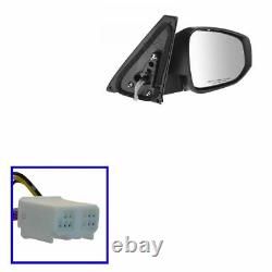 Power Heated Signal Puddle Light Mirror Driver Passenger Set For 2014-18 Toyota