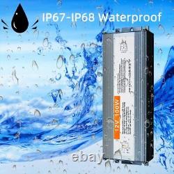 Power Supply Transformer IP67 Waterproof Switching AC 110V220V To DC 12V 24V