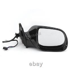 Right Side Door Mirror Foot Light For Audi Q5 9 Lines 09-17 Power Folding Heated