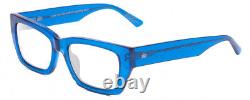 SITO SHADES OUTER LIMITS Designer Reading Glasses Electric Blue Crystal Square 5