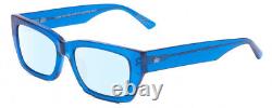 SITO SHADES OUTER LIMITS Unisex Blue Light Glasses in Electric Blue Crystal 54mm