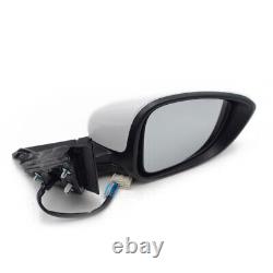 Side Mirror Driver Left LH for Honda Accord Power Signal Light Heated White 7pin