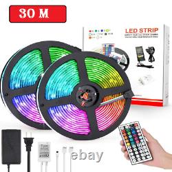Smart Home Wireless LED Strip 5050 RGB works Waterproof Strip Light With Adapter