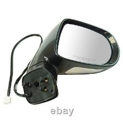TRQ Exterior Power Heated Memory Mirror with Signal Puddle Light RH for Lexus SUV