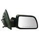 Trq Exterior Power Heated Puddle Light With Blind Spot & Memory Mirror Rh For Ford