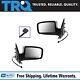 Trq Mirror Power Heated Puddle Light Textured Black Pair For 2003 Expedition