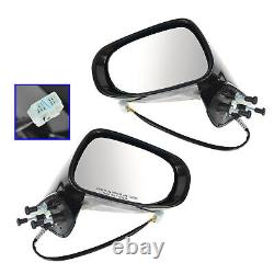 TRQ Mirror Power Signal Heated Puddle Light LH RH Pair for Lexus IS250 IS350