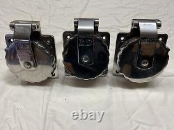 TWO Marinco 50Amp 125/250V Shore Power Inlets Plus ONE 30A WELL PACKAGED