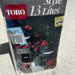 Toro Style Lites Low Voltage kit 13 walk Lights & Power as shown with cord