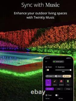 Twinkly TWS600STP String Light Multicolored 600 LEDs Green Wire