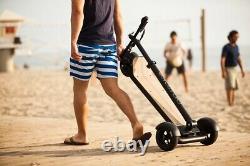 8.5in Scooter Électrique Avec Siège Pour Adultes Trolley 3 Roues Skateboard 500w 8ah
