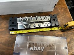 Barre d'alimentation Blue Sea Power Bar 1000A 1990 1000A 150V avec bornes en cuivre étamé