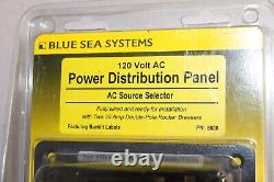 Blue Sea 8600 120v Ac Panneau De Distribution D'alimentation Du Sélecteur De Source New