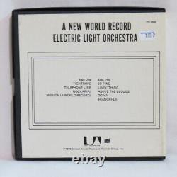 ELECTRIC LIGHT ORCHESTRA Nouveau Record Mondial 1976 R2R Bande de Club 3 ¾ ips NM
