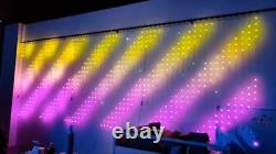 Guirlande lumineuse de Noël clignotante GJJL (400 LED RGB 16 millions de couleurs) 3x3m