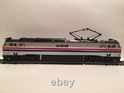 Ho Bachmann Amtrak Phase 2 II E60cp Locomotive Électrique Alimentée #971 DCC Equip